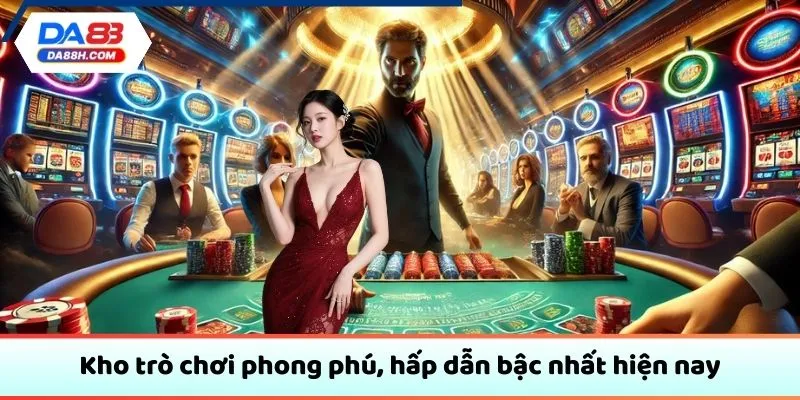 Kho trò chơi phong phú, hấp dẫn bậc nhất hiện nay